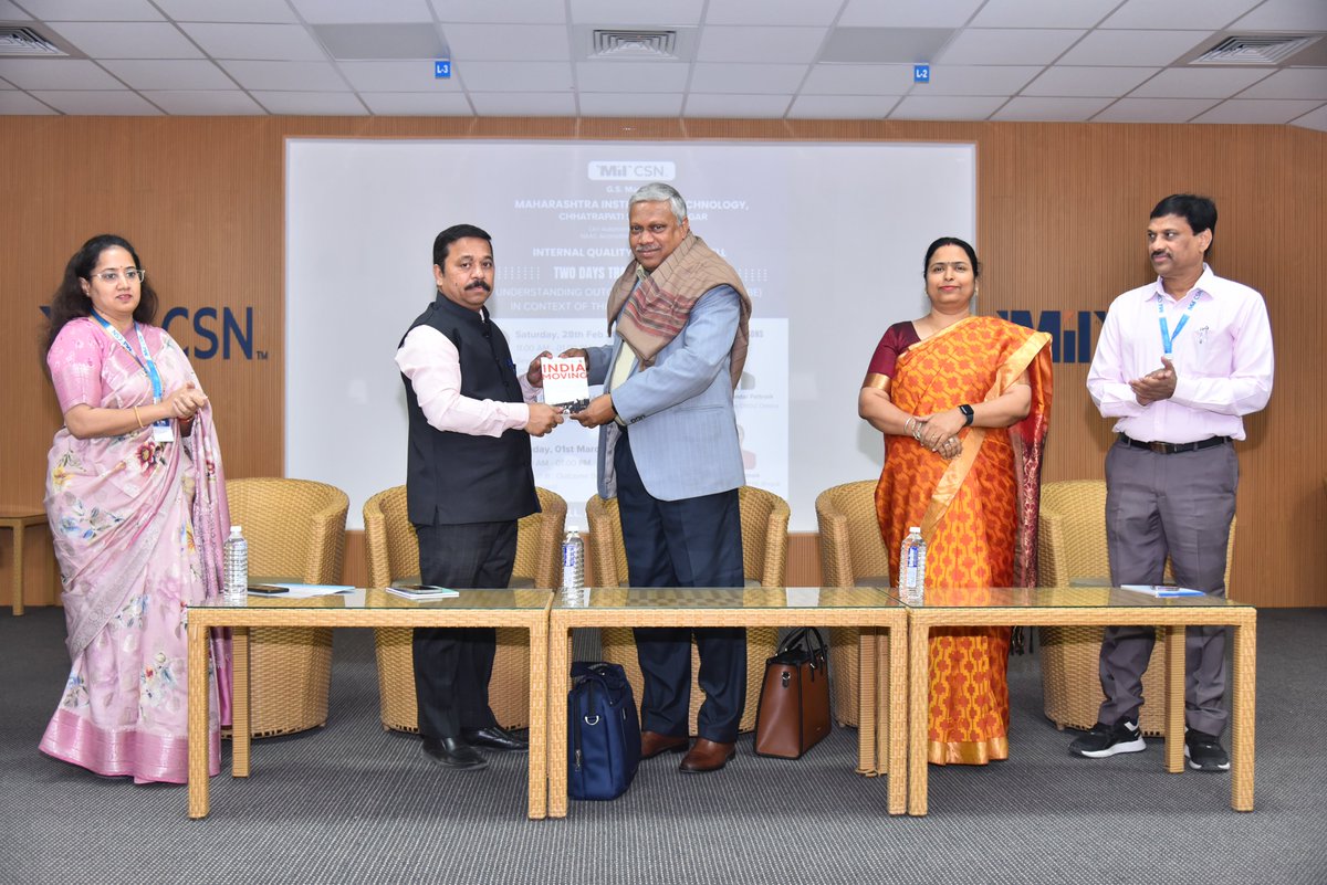 MIT_Updates's tweet image. Two-Day Training Programme on Outcome Based Education (OBE) – In Context of NBA New SAR Framework (28th February and 1st March 2026). #mit_csn #OutcomeBasedEducation  #QualityAssurance #FacultyDevelopment