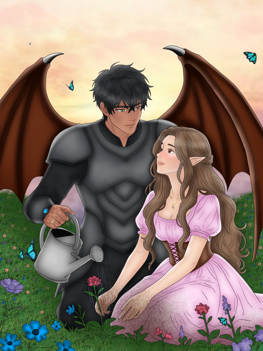 “I can help her,” said Azriel, stepping to the table as Elain silently rose. No shadows at his ear, no darkness ringing his fingers as he extended a hand.
Nesta monitored him like a hawk, but kept silent as Elain took his hand, and out they went.

#elriel