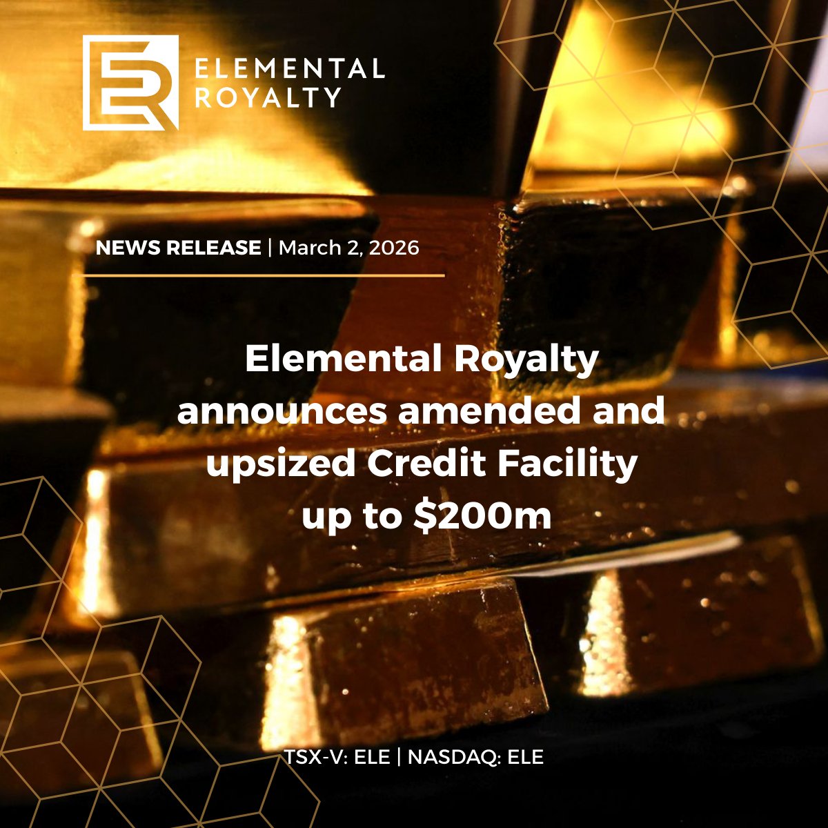 Elemental Royalty Corporation tweet media