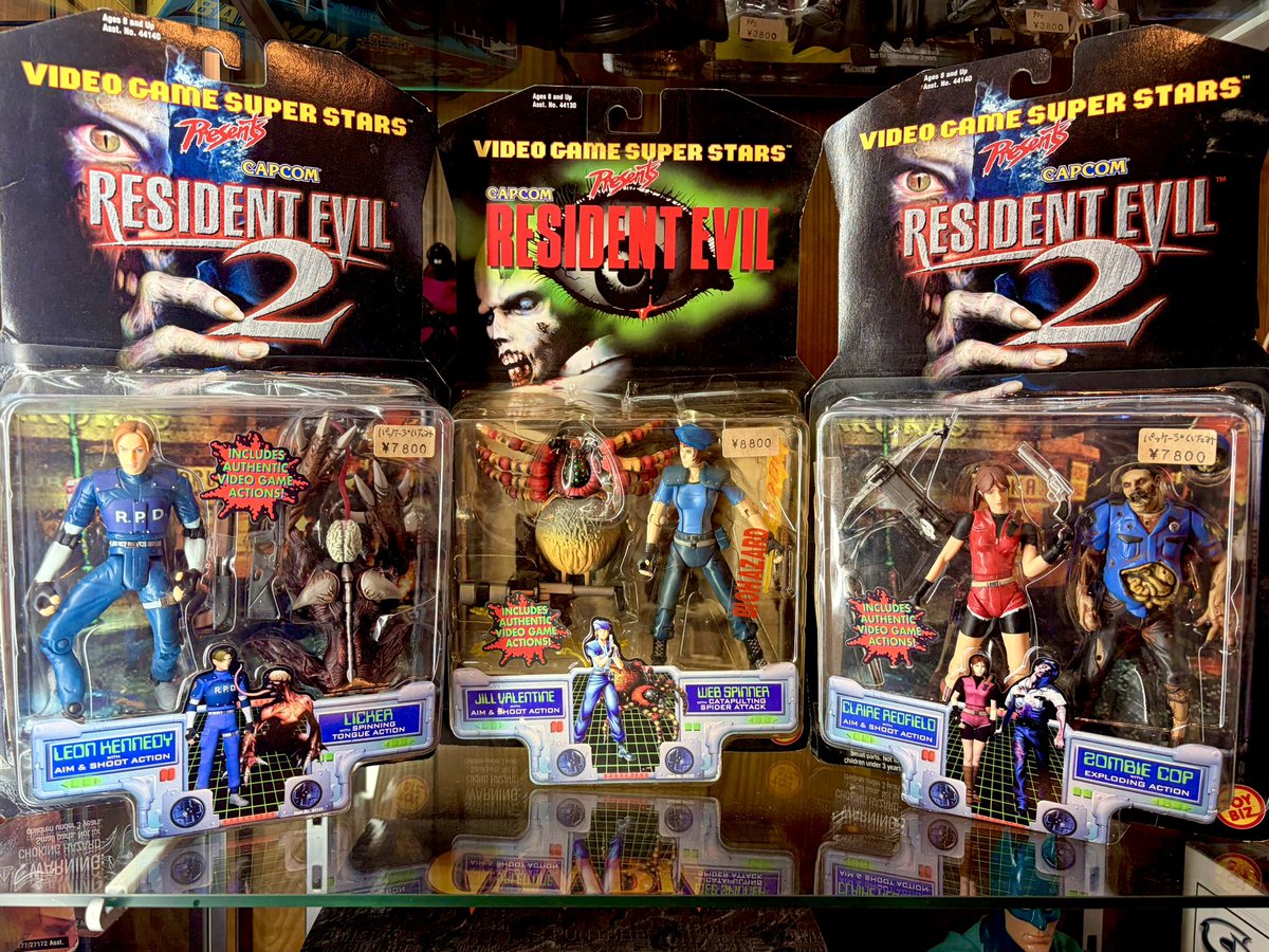 新作が出て話題のバイオハザードですが、ジェネラルストアでも少し