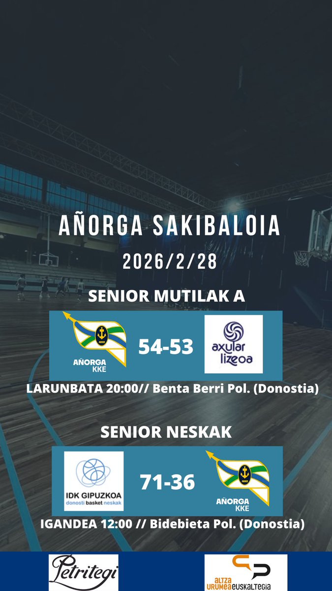 AÑORGA SASKIBALOIA tweet media