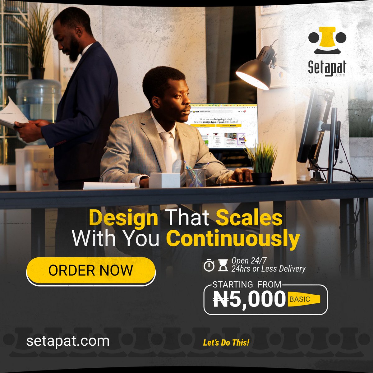 setapatofficial's tweet image. Design That Scales With You Continuously. 

Setapat gives growing teams consistent access to great design without the cost or complexity of traditional models.

Order Now at setapat.com

#ScalingStartups #DesignAsAService #DesignAsInfrastructure
