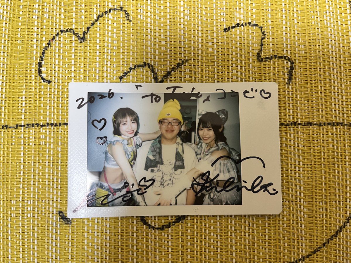 3月1日(日)渋谷スターラウンジ ユニットチェキの時は大体組み合わせに