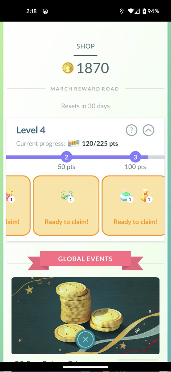 Monsterama2000's tweet photo. I bought some coins on Sunday to help me on the Kalos Tour. But I can't claim the rewards. When I click on the links, it just brings me to the front page. Any help would be greatly appreciated! @NianticHelp #PokemonGO https://t.co/QeKc1wBRVG