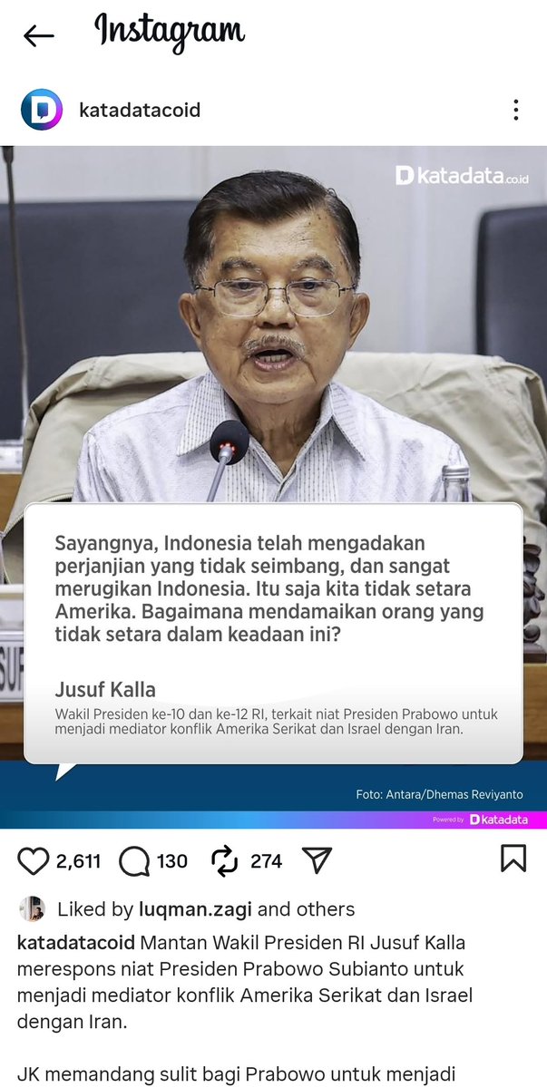 Sederhananya dia bilang, "elu siape?"