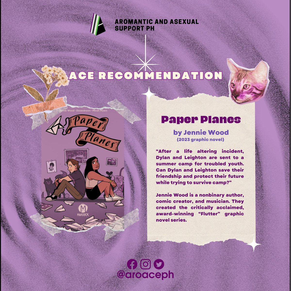 Aromantic and Asexual Support PH tweet media