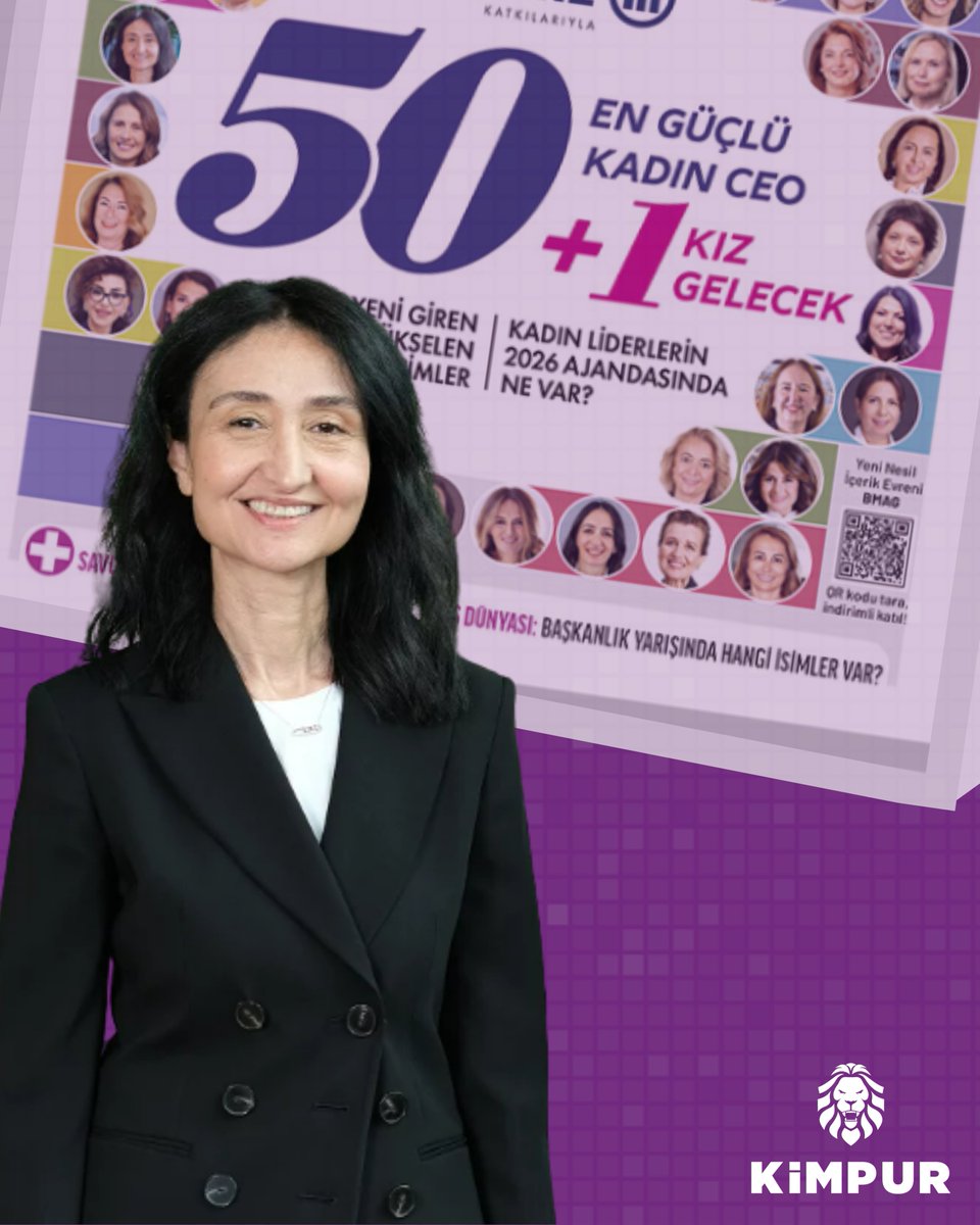 kimpurglobal's tweet image. CEO’muz Cavidan Karaca, Ekonomist Dergisi’nin “Türkiye’nin En Güçlü 50 Kadın CEO’su” listesinde!

İlham veren liderliği için CEO’muzu kutluyor, birlikte daha büyük hedeflere yürümeye devam ediyoruz.

#Kimpur
#50GüçlüKadınCEO