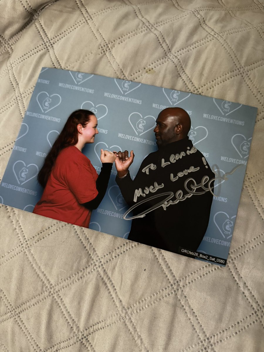 oneilswifey's tweet photo. See you next year🤍
Thank you for coming🤍
@RichardTJones_5 🤍
#germanrookiecon #richardtjones https://t.co/RlPawrKm1i