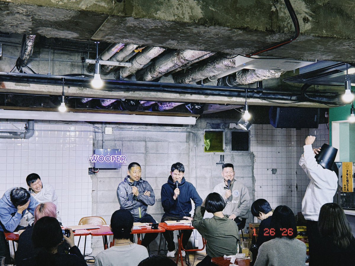 A Talk Club WOOFER（ア・トーク・クラブ・ウーファー） tweet media