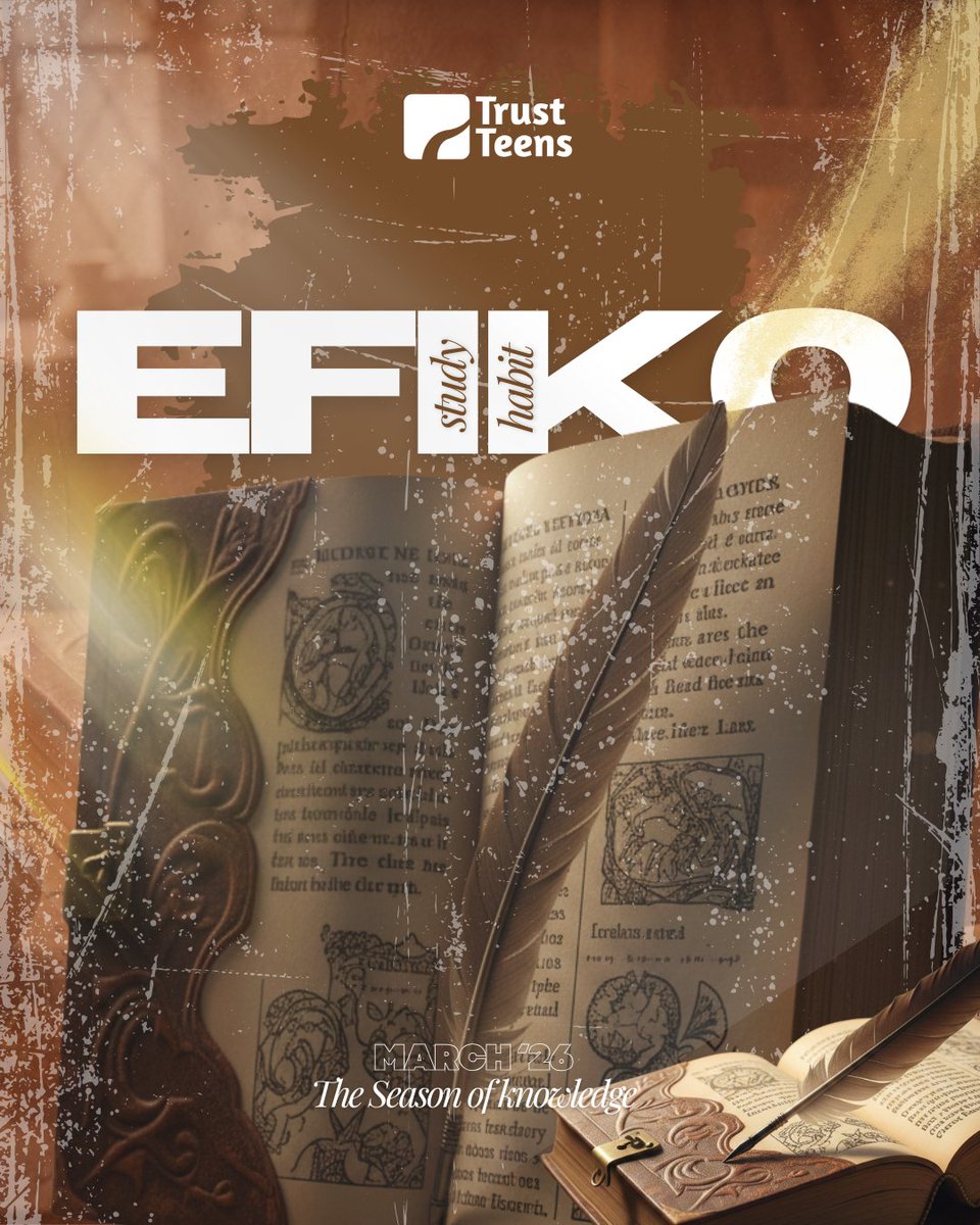 March is here and this month at Trust Teens, it’s "The Season of Knowledge"
Not only studying to pass exams but learning to understand, to think and to ask better questions.

Get ready to learn differently.
Get ready to grow intentionally.
•
#trustteens #knowledge 
#march