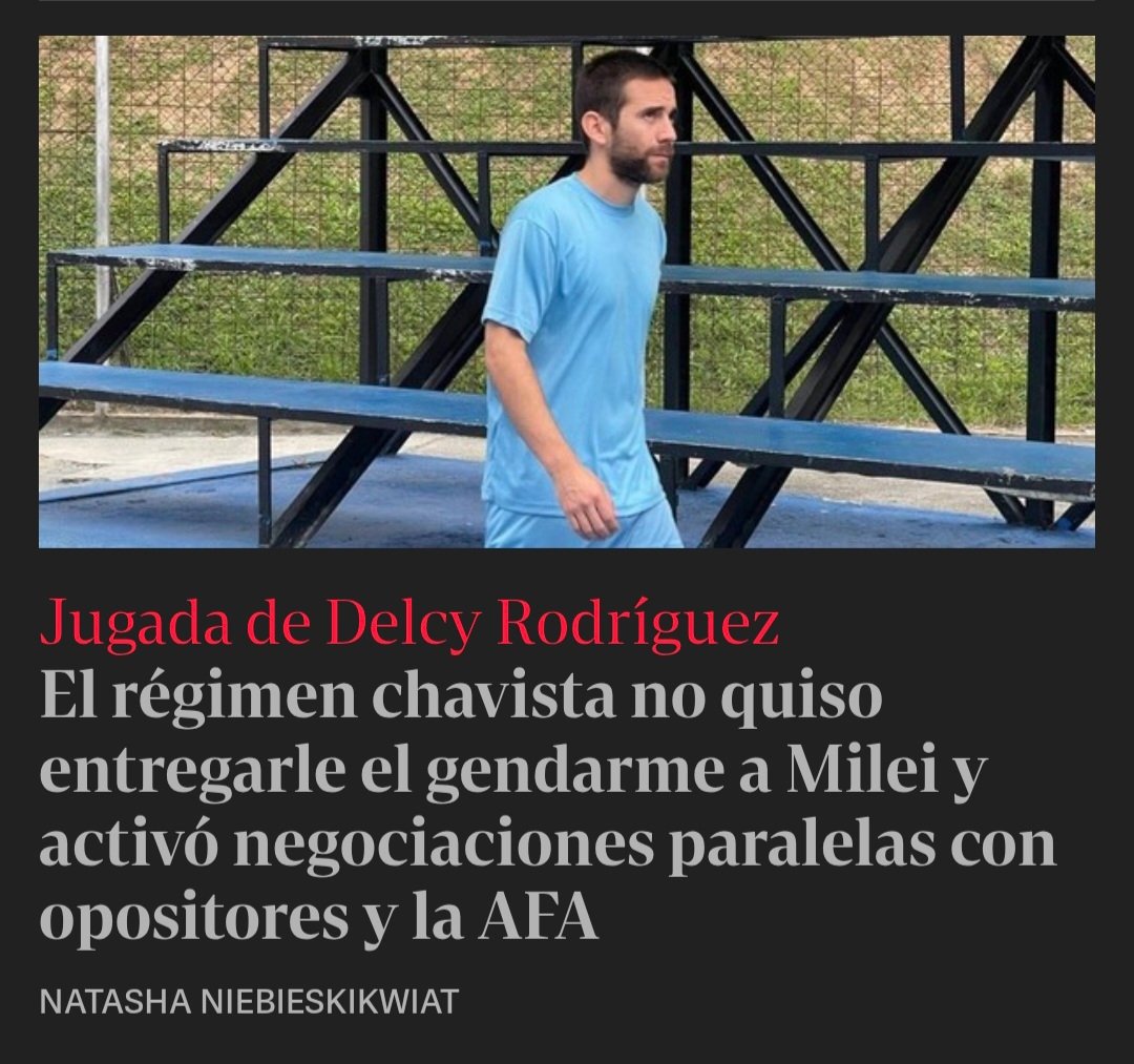 Tras el fracaso de las gestiones diplomáticas del gobierno y que la AFA tuviera que realizar dichas tareas, el gran diario argentino salió a lloriquear sobre el chavismo para justificar la inutilidad del oficialismo. Sorpresa cero.