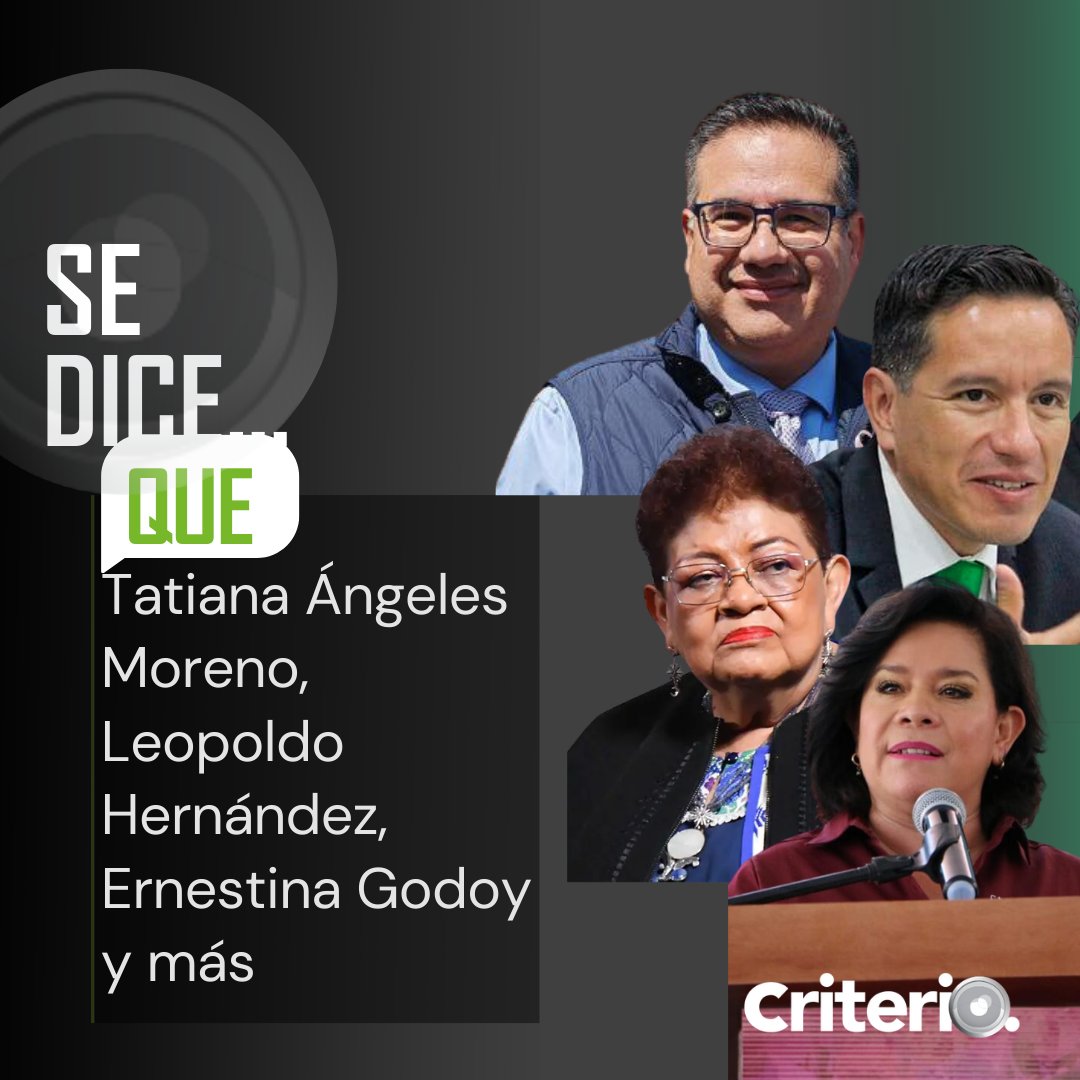 🟢 Se dice que…Hidalgo se mueve entre críticas a la 4T, posibles cambios en la FGR y denuncias por falta de medicamentos en el IMSS
criteriohidalgo.com/columnas/se-di…
