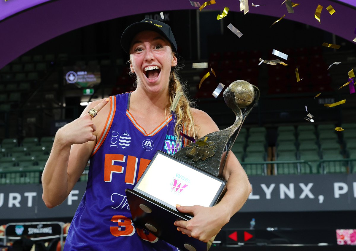 > WNBL26 Sixth Woman of the Year 
> WNBL26 Champion
Lucy Olsen 🤠