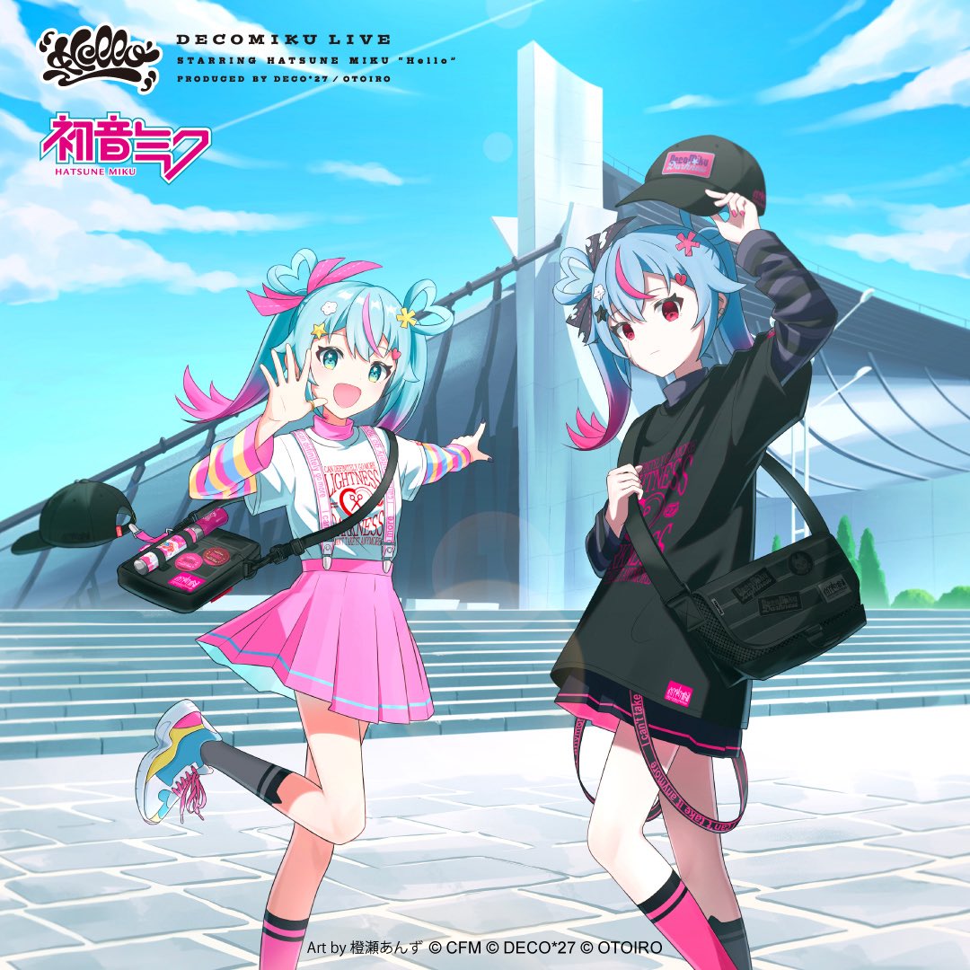 デコミクLIVE starring 初音ミク『Hello』Produced by DECO*27 / OTOIRO×Manhattan Portageのコラボレーションアイテムが登場！
 
Manhattan Portage 公式オンラインストア、AMNIBUS(アムニバス)公式オンラインストアにて受注販売を開始！
 
manhattanportage.co.jp/news/2052.html
 
#デコミクLIVE2026 #DECO27