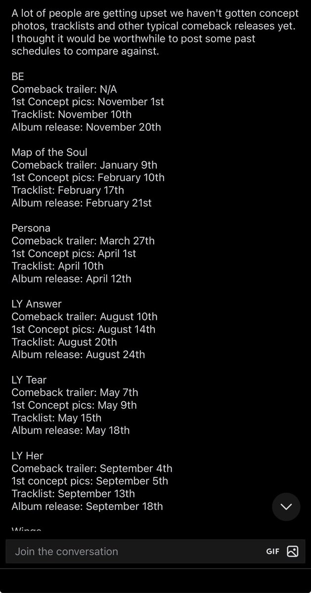 mj_alwayss's tweet photo. Someone posted this on reddit and well…the comeback is right on track. 

There’s global scale promotions happening, content and promotions maybe intertwined but are also separate things. 

Anyway 17 days to ARIRANG, enjoy the time and let others enjoy it too. 🕊️

https://t.co/xsPmVy99JN