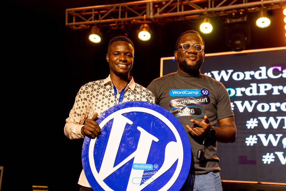 WordPress PortHarcourt Community tweet media