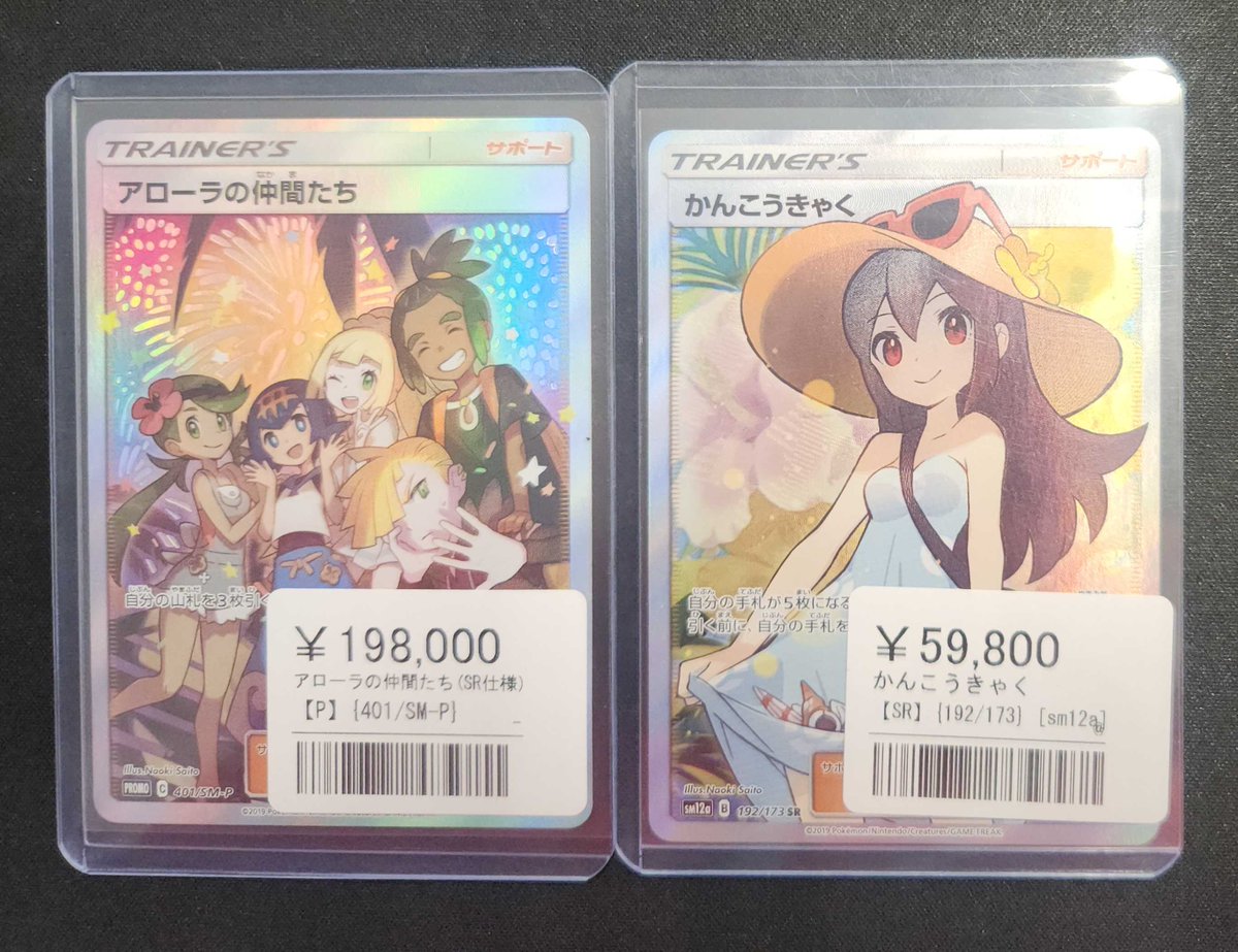 ?サポート高額帯入荷? ?アローラの仲間たち（SR仕様） ?¥198,000 