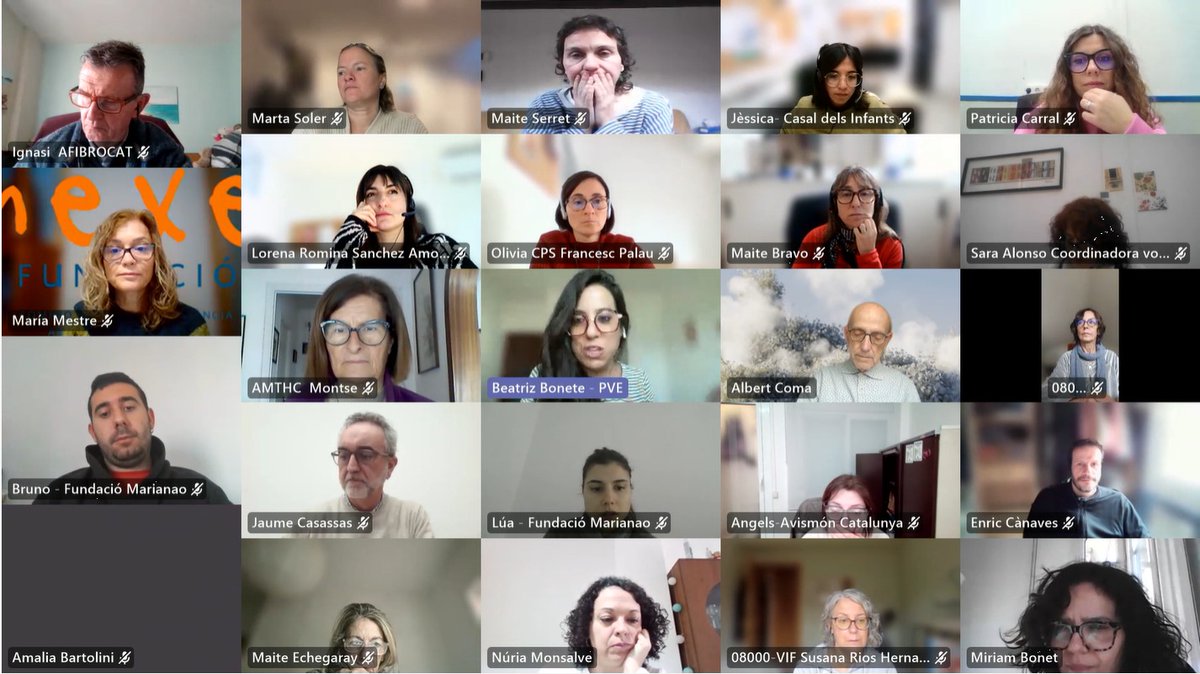 voluntaris_cat's tweet photo. 🔝Divendres vam compartir el primer #Connectat de l'any amb entitats de #Barcelona
Vam conèixer diferents guies que ens poden ajudar en l'acompanyament del #voluntariat i Beatriz Bonete @pvoluntariado va presentar una eina d'autodiagnòstic d'igualtat de gènere.
#FCVS https://t.co/OfMI7k0WNp