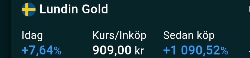 Äntligen en som är över 1000% 😅