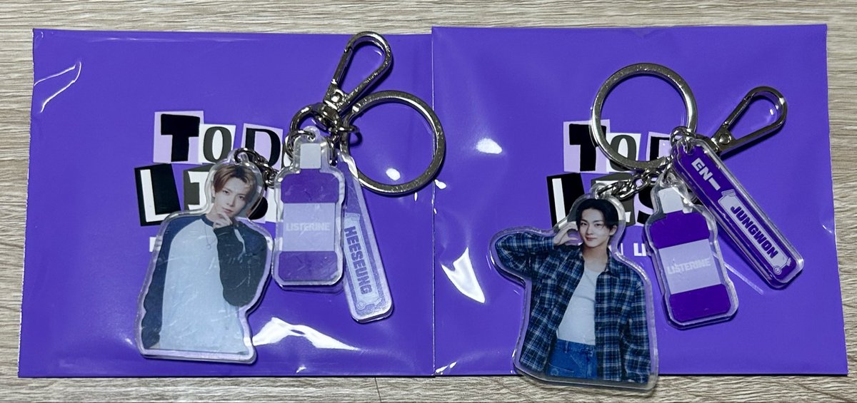 ENHYPEN リステリン 交換 【譲】 ジョンウォン、ヒスン 【求】ニキ