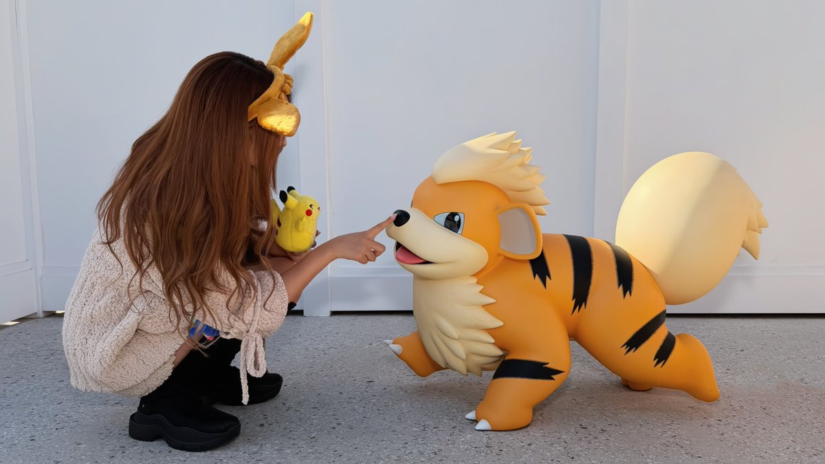 _ayrdy's tweet photo. ２日ぶりのポケパーク🧡ガーディ鼻ちょん https://t.co/ymTxSoXpa5