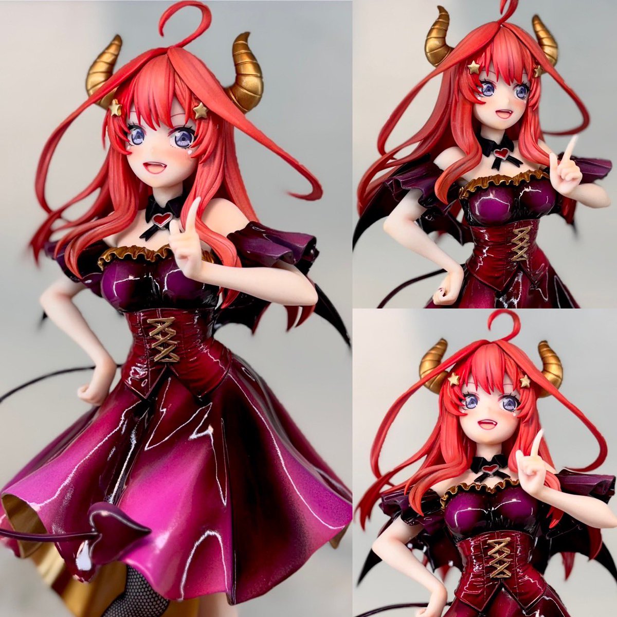 五等分の花嫁 中野五月 三玖 フィギュア リペイントしました