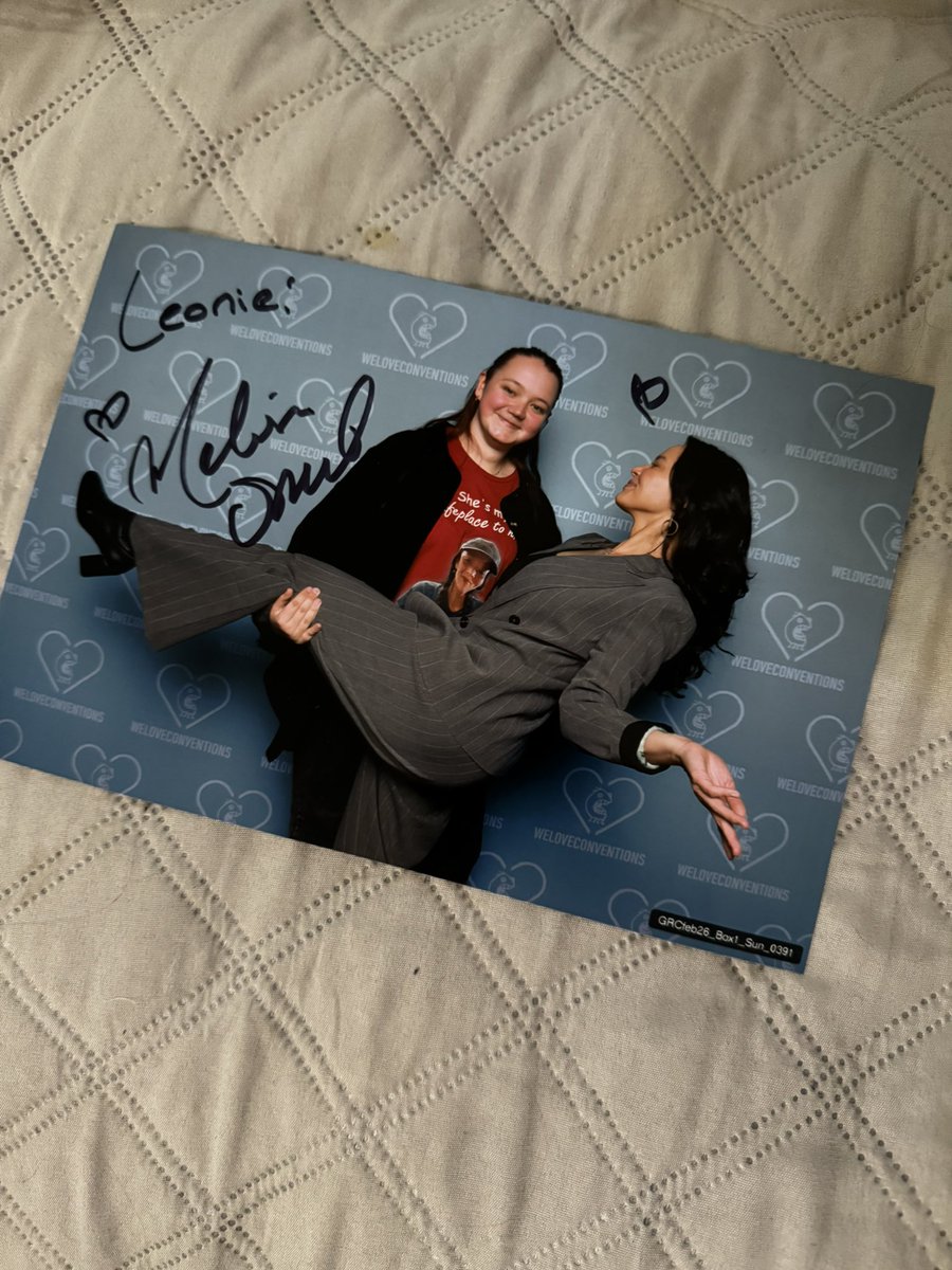 oneilswifey's tweet photo. See you next year🤍
Thank you for coming🤍
@Mel13Oneil 🤍
#germanrookiecon #melissaoneil https://t.co/HEini0wUKp
