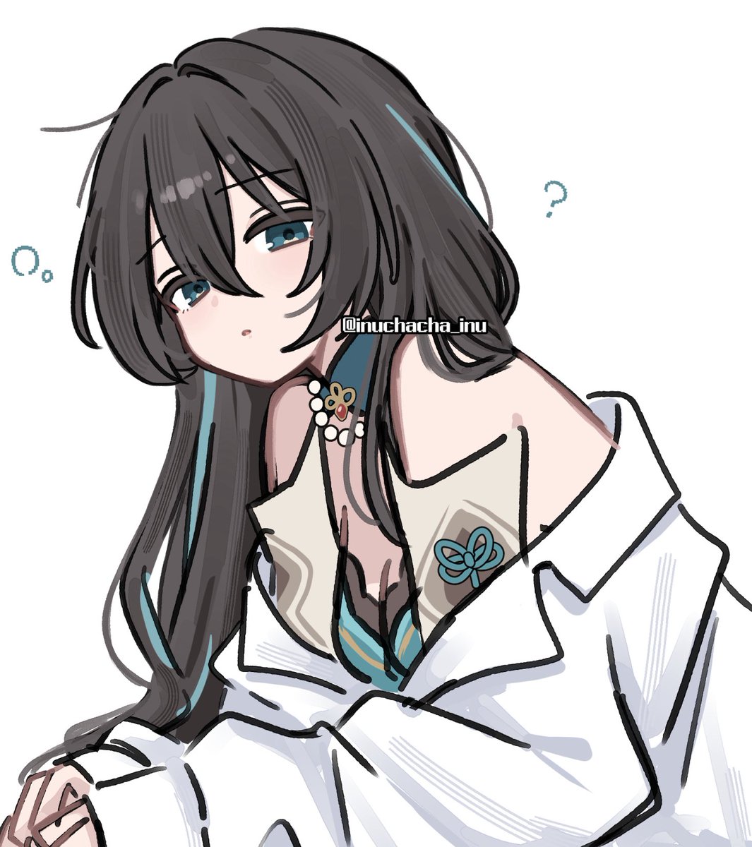 白衣ルアン
 #RuanMei