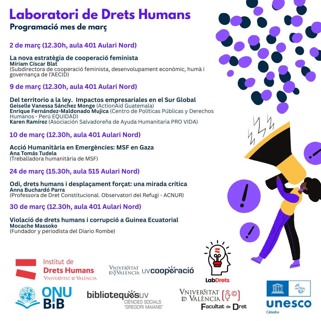 Institut de Drets Humans UV tweet media