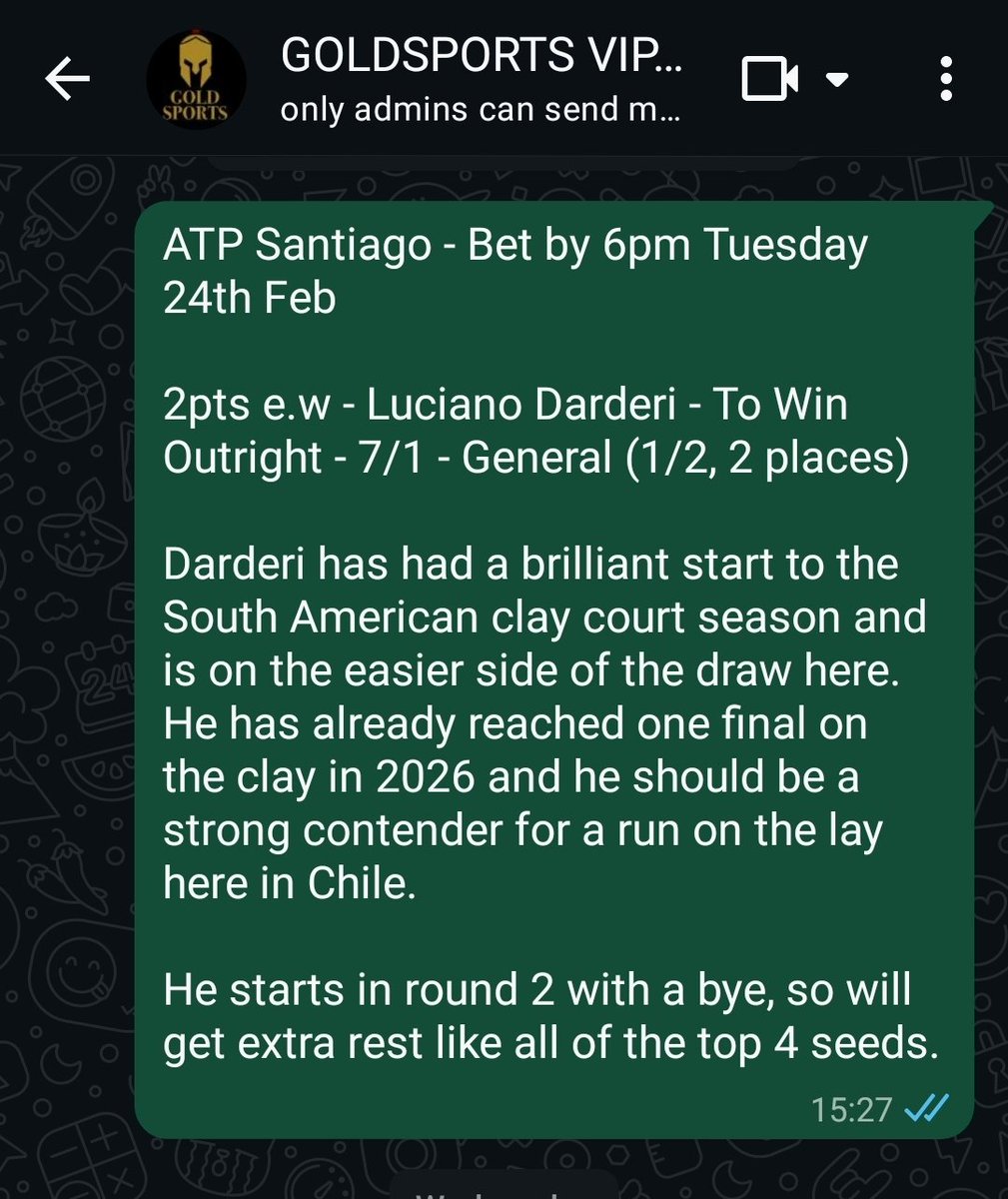 Gold Sports VIP Premium Betting Tips tweet media