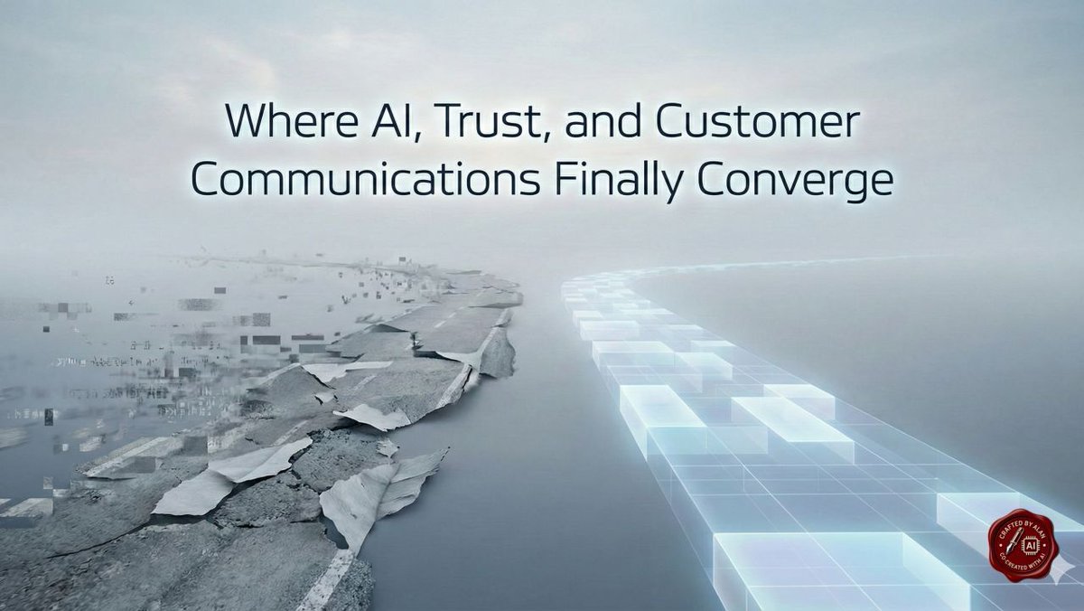 Customers often leave not because of products but because of poor communication, according to new global research. #DocumentsReinvented #CustomerSupport

linkedin.com/pulse/where-ai…