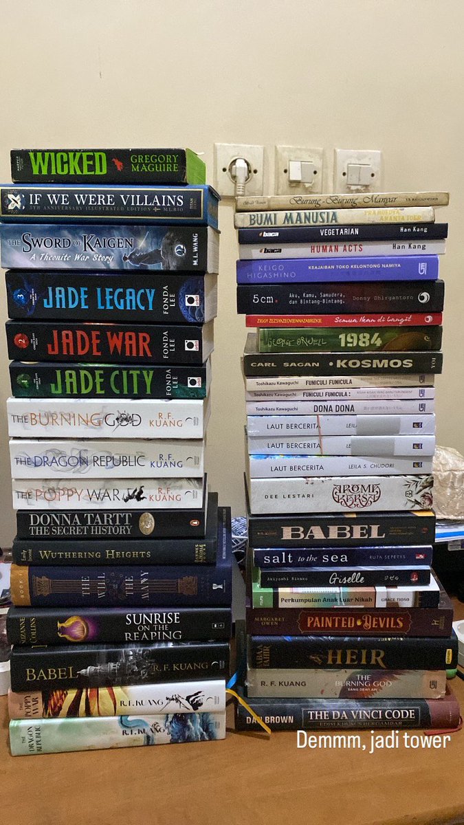 Duit, kan bisa ngobrol sama buku