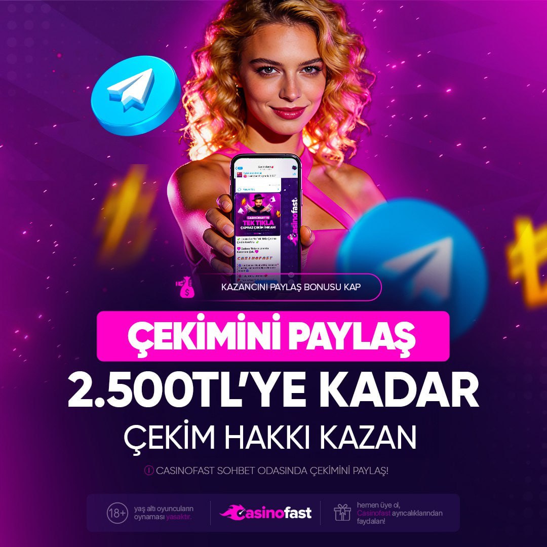 ccasinofast's tweet photo. CASINOFAST KAZANDIRIYOR 💲

⚡️ÇEKİMİNİ PAYLAŞ 2.500 TL YE KADAR ÇEKİM HAKKI KAZAN💰

💵CASİNOFAST İLE KAZANMAYA DOYAMİCAKSINIZ💵

⭐️Hem Eğlence Hem Kazanç Bir Arada🔥

👉Giriş linki: https://t.co/0PVopzb5gQ https://t.co/CtUQcLFE01