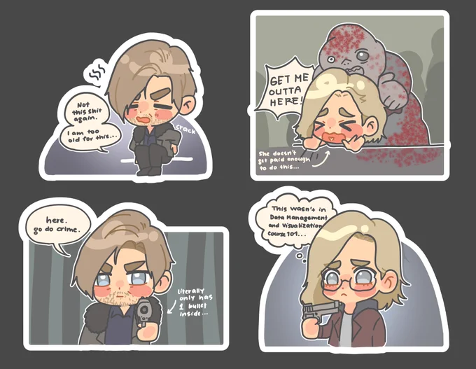 theyre the silliest #re9 
