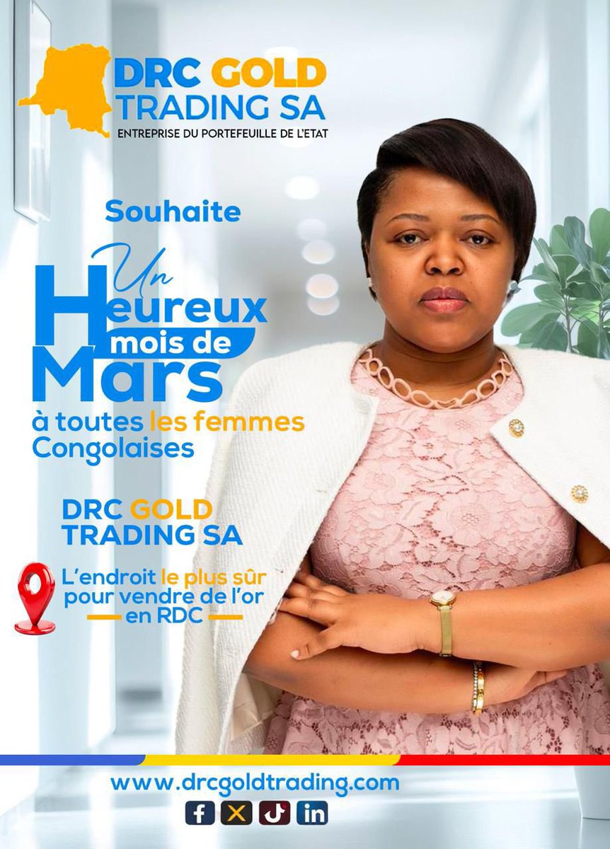 DRC GOLD TRADING SA tweet media