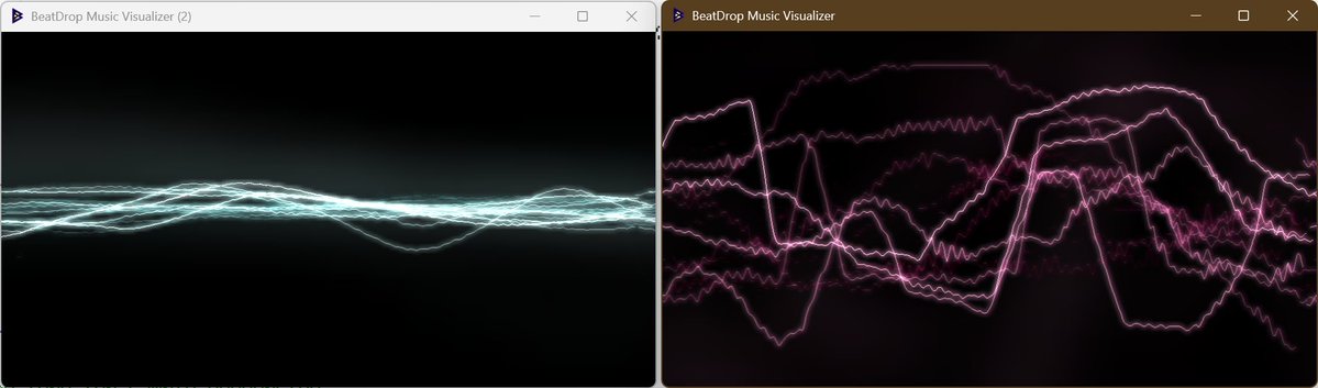 BeatDrop Music Visualizer tweet media