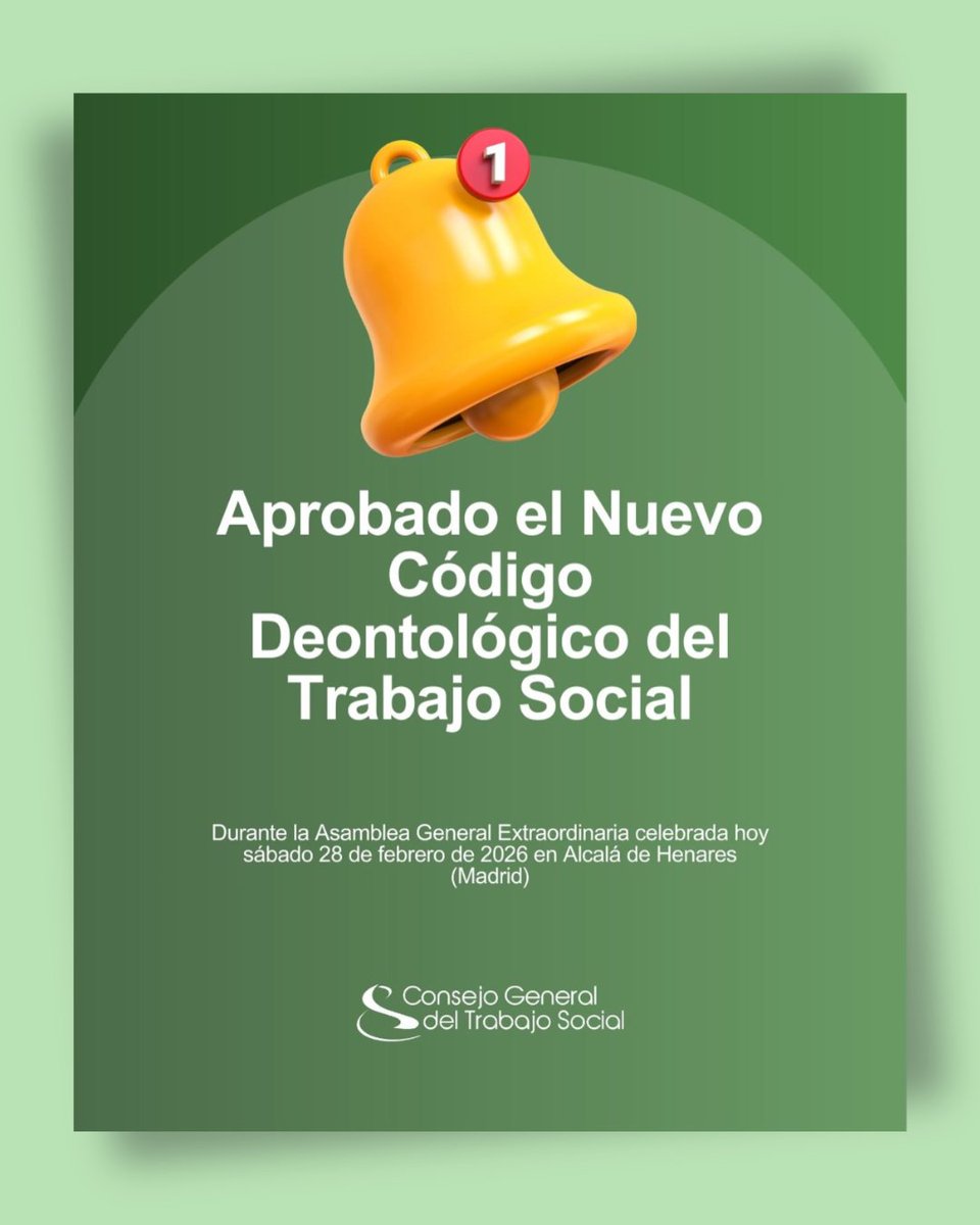 Colegio Profesional de Trabajo Social Málaga tweet media
