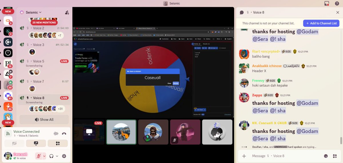 I didn’t expect that I would win in Gimkit Fishing, because it was my first time trying this game. I managed to get 3rd place twice and 1st place once! It was such a fun and exciting event. Thank you to the host for organizing this amazing event  <a href="/requiemeternity/">Sera</a> <a href="/catzhaaa/">Sha</a>