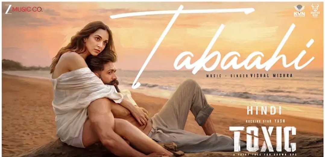 _PatilVishwajit's tweet image. After Disappointed #Toxic Teaser, The #Tabaahi song from #ToxicTheMovie is an absolute disaster. Repeating “Tabaahi Tabaahi” at the top of your lungs doesn’t make it powerful or iconic it just makes it unbearable. Zero creativity, zero musical depth, and zero recall value.

This