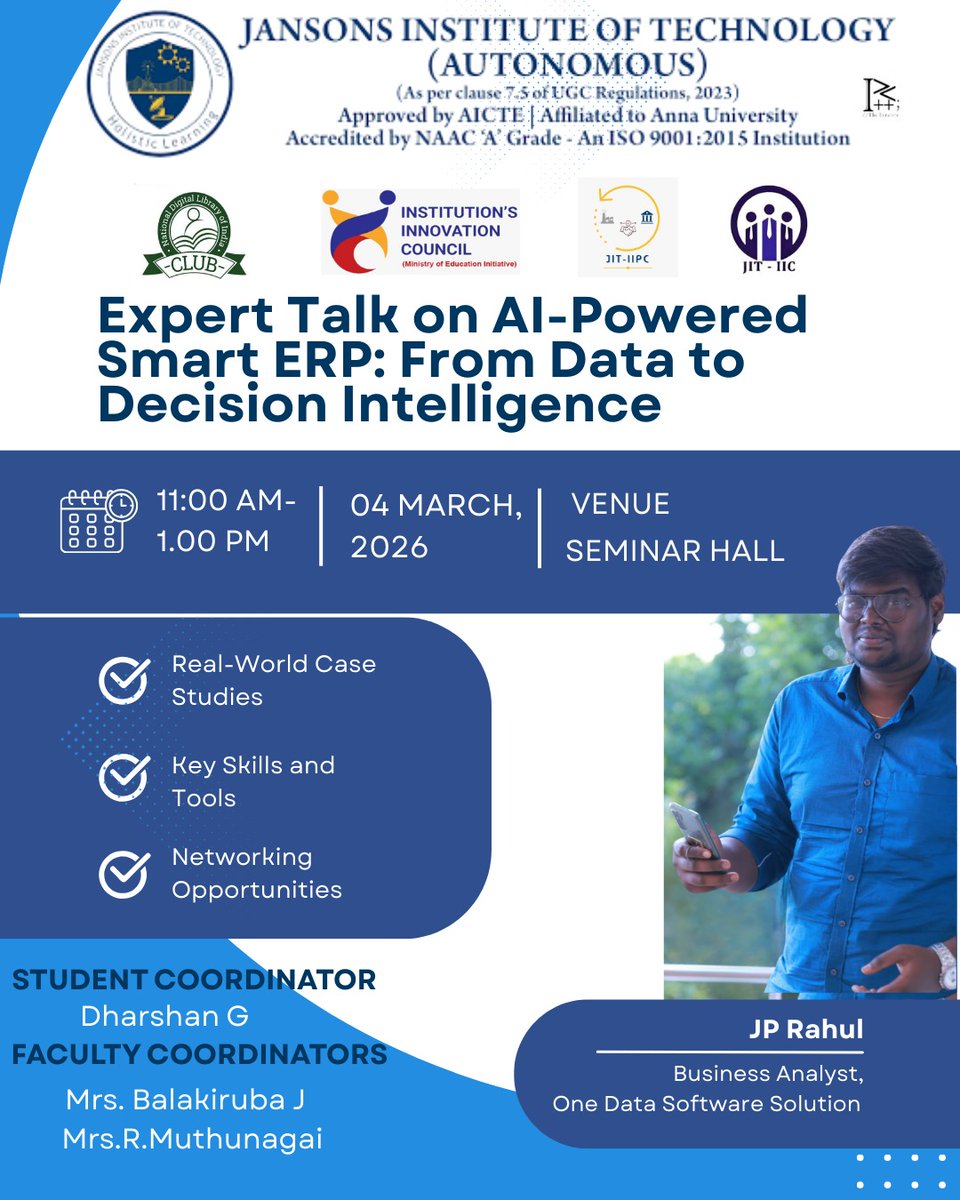 Jansons Institute of Technology tweet media