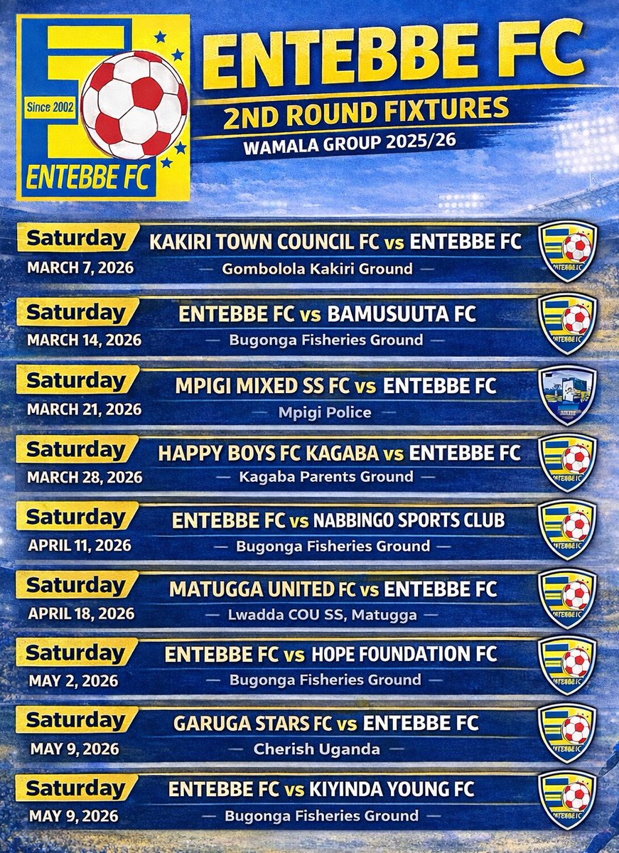 ENTEBBE FC tweet media