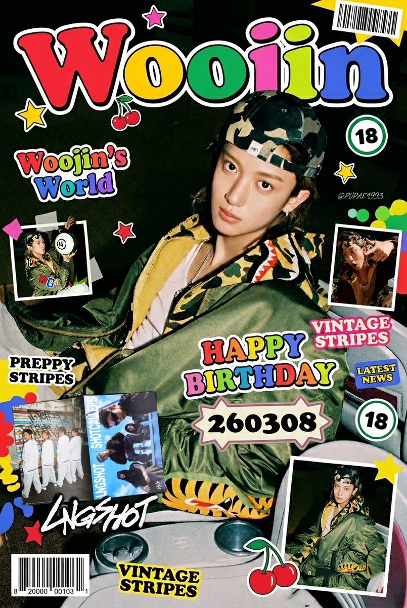 𝗛𝗔𝗣𝗣𝗬 𝗕𝗜𝗥𝗧𝗛𝗗𝗔𝗬 𝗪𝗢𝗢𝗝𝗜𝗡 🐭🎂
Rt + follow แจกฟลวเท่านั้น

สุ่มแจก อัลบั้ม magazine ver. 1 บั้ม
บั้มเต็มไม่แกะ ส่งให้ฟรีไม่มีค่าใช้จ่าย 

#Happy18thWoojinDay

ประกาศผล 31 มีนาคม 69
เวลา 2 ทุ่มนะคะ 🥳

#ตลาดนัดLNGSHOT 
#LNGSHOT #롱샷 #WOOJIN #우진