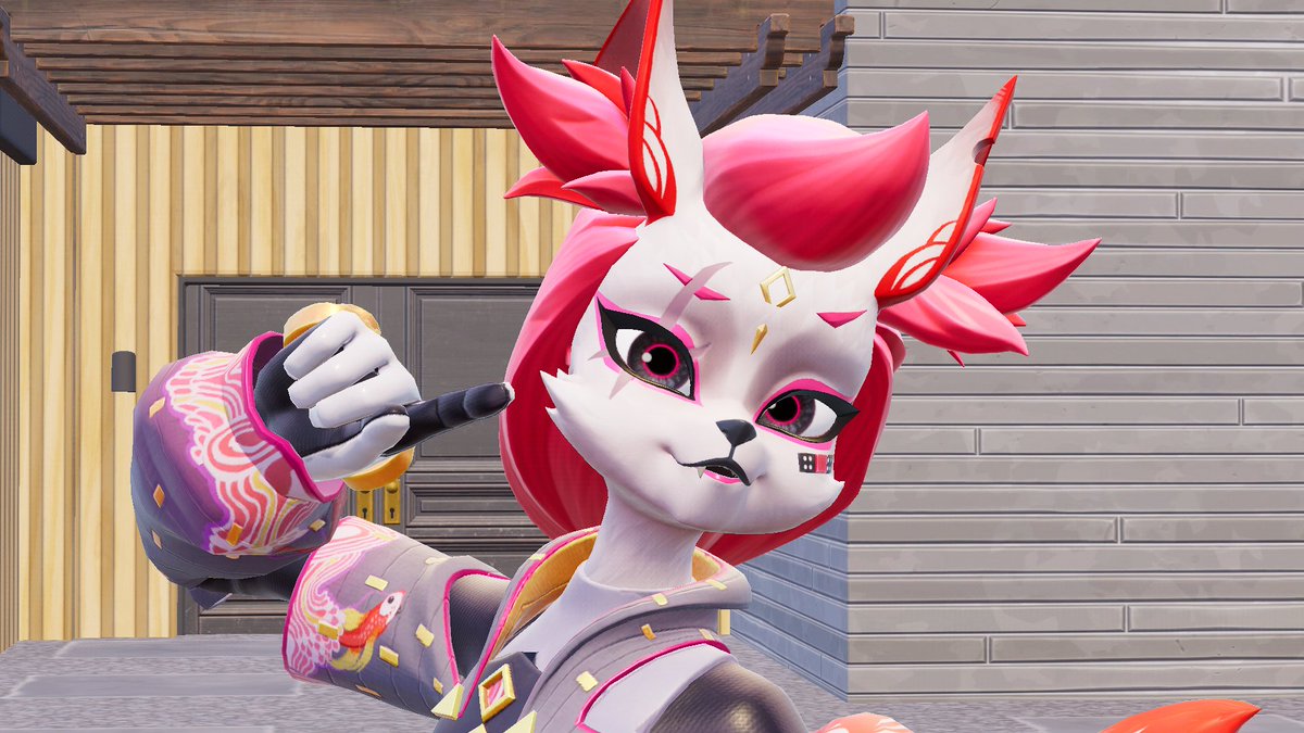Kitsune_Kimiko's tweet image. SO CUTE!! 😭💖💖💖💖💖
#Kimiko #KimikoFiveTails #Fortnite #FortnitePacificBreak #Fortography