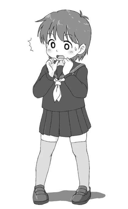 #ミニの日 ミニスカなよその子たち