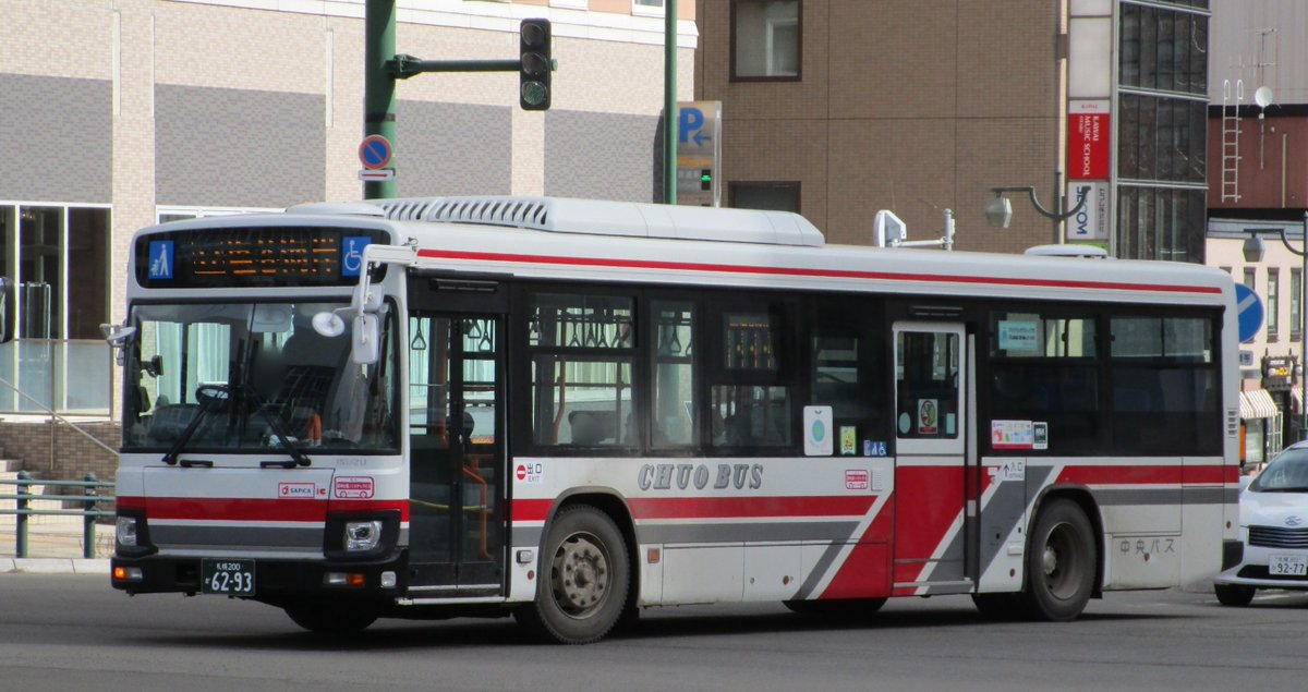 北海道中央バス 札幌200か6293 いすゞ自動車/J-BUS エルガ 2TG-LV290Q4