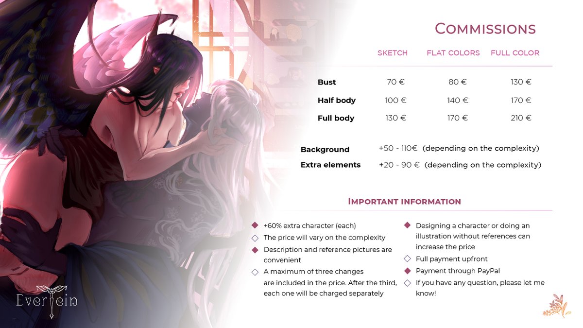 Evertein🔞 NSFW ♥ March Comms Open 1 slots! tweet media