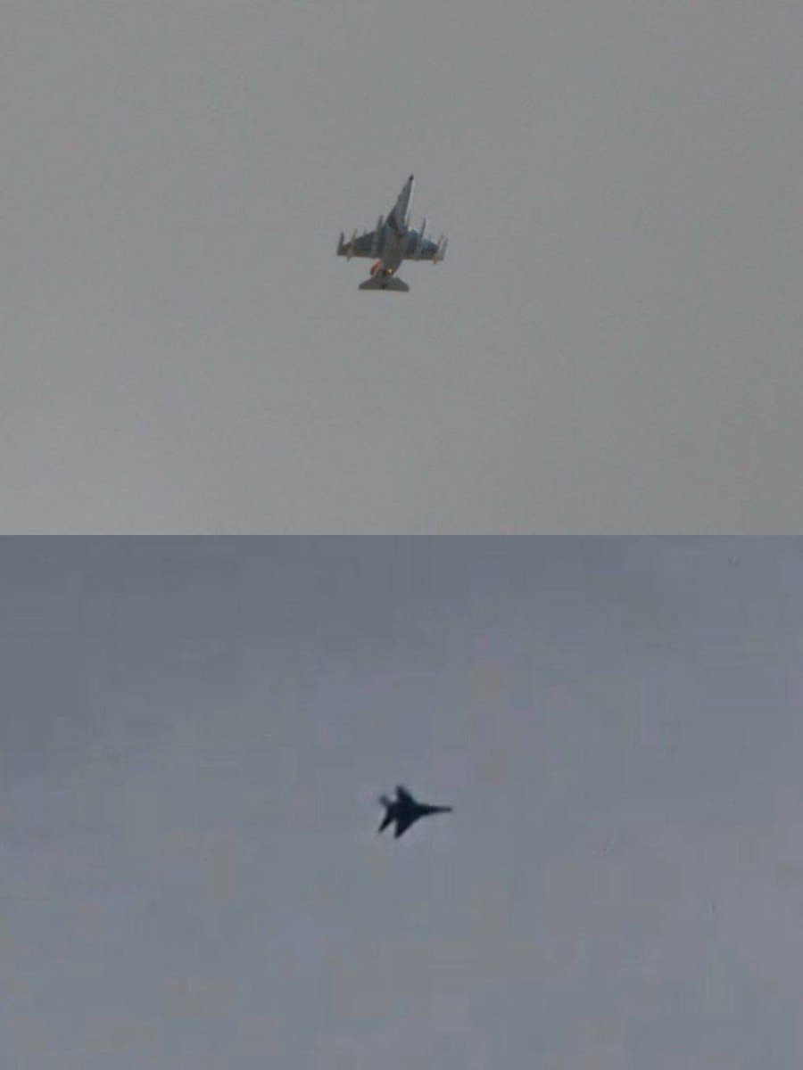 Όσο τα 🇺🇲F-15 πέφτουν σαν τα κοτόπουλο, τα ιρανικά Mig-29 και Yak-130 στον ουρανό της Τεχεράνης