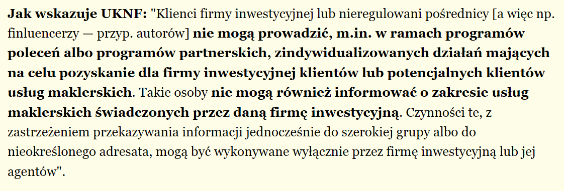 Dan_Kostecki's tweet photo. tak z innej beczki - UKNF bierze się za afiliantów i finfluencerów - https://t.co/05sTdgPypK https://t.co/oG1qEpHbb0