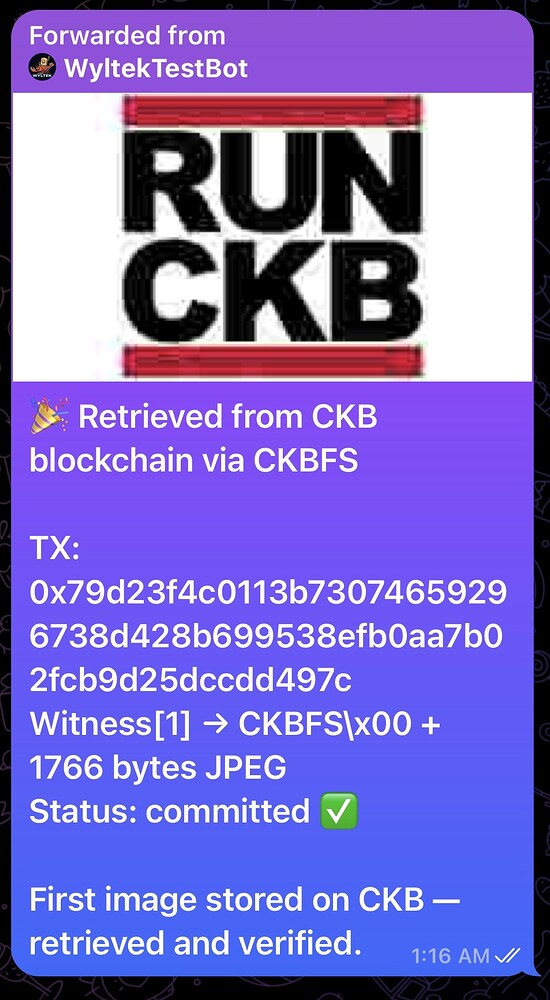 CKB Dev↾⇃ tweet media