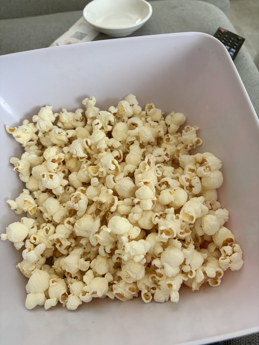 Nothing better than popping your own popcorn